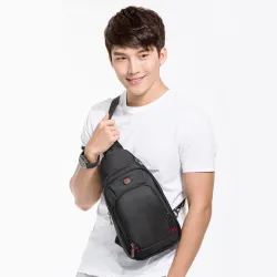 Waterproof nylon crossbody shoulder bagBags