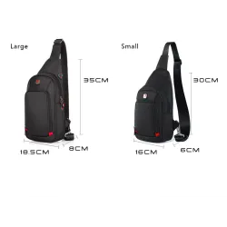 Waterproof nylon crossbody shoulder bagBags