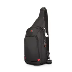 Waterdichte nylon crossbody schoudertasTassen