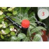 Encastrement de terrain de 360 degrés d'arrosage de jardin ajustable d'arroseurs 50 pcs