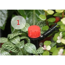 Encastrement de terrain de 360 degrés d'arrosage de jardin ajustable d'arroseurs 50 pcs