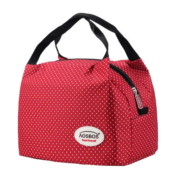 Portable thermal canvas lunch bagTassen