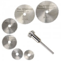 Circular saw blades & mandrel cutting discs drill 6 pcsBits & boren
