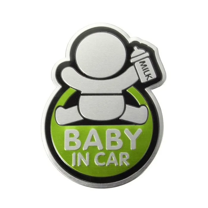 BABY IN CAR reflective 3D car sticker waterproofStickers