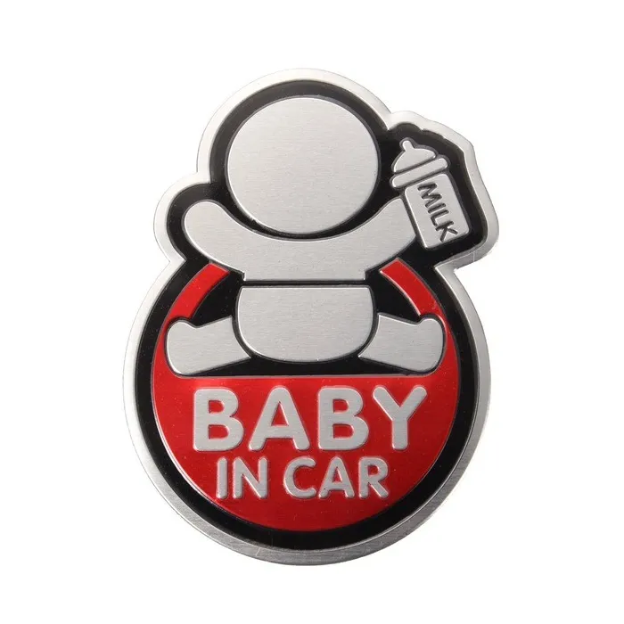 BABY IN CAR reflective 3D car sticker waterproofStickers