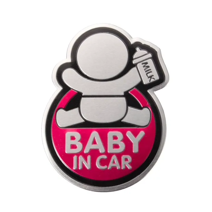 BABY IN CAR reflective 3D car sticker waterproofStickers