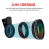 iPhone 6 Plus 5S 4S Samsung S6 S5 Note 4 HD super wide angle super macro camera lens kitAccessoires