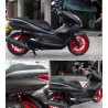 Moto - scooter - mat en vinyle noir