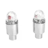 Car bicycle LED neon blue strobe tire valve caps 2 pcsWiel onderdelen
