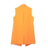 Elegant sleeveless coat vestJassen