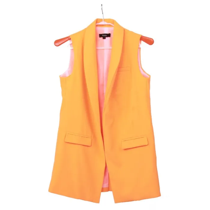 Elegant sleeveless coat vestJassen
