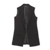 Elegant sleeveless coat vestJassen