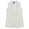 Elegant sleeveless coat vestJassen