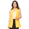 Elegant sleeveless coat vestJassen