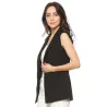 Elegant sleeveless coat vestJassen