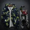 Camouflage hooded jacket windbreaker unisexJassen