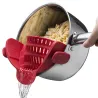 Pot & pan & bowl silicone funnel strainerKeuken