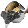 Pot & pan & bowl silicone funnel strainerKeuken