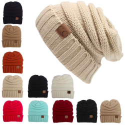Winter knitted wool hat unisexHoeden & Petten