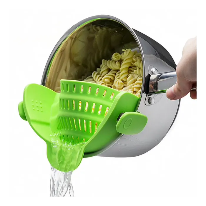 Pot & pan & bowl silicone funnel strainerKeuken