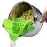 Pot & pan & bowl silicone funnel strainerKeuken
