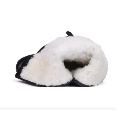 Natural wool genuine leather winter bootsLaarzen