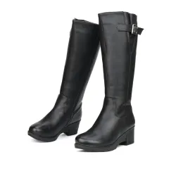 Natural wool genuine leather winter bootsLaarzen