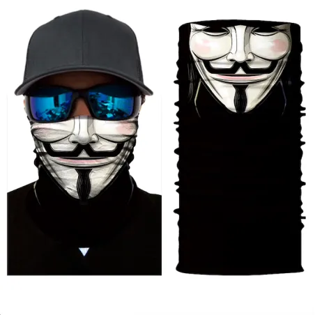 Écharpe moto - masque visage - balaclava
