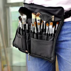 Draagbare make-up cosmetica tas met riemMake-Up