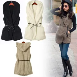 Veste de fourrure d'hiver