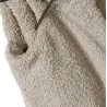 Winter fur hooded vestJassen