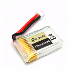 Eachine RC Quadcopter E010 E010C 3.7V 150MAH 45C upgrade batterij incl USB oplader set 5 stuksBatterijen
