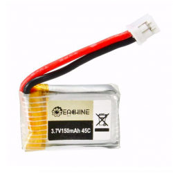 Eachine RC Quadcopter E010 E010C 3.7V 150MAH 45C upgrade batterij incl USB oplader set 5 stuksBatterijen
