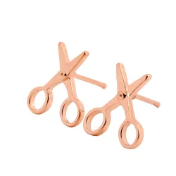 Small scissors stud earringsOorbellen
