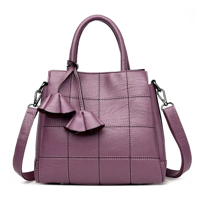 Genuine leather handtas schoudertasTassen
