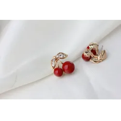 Red cherry earringsOorbellen