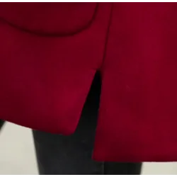 Long hooded coat fleece jacketJassen