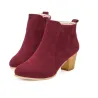 Nubuck enkellaarzen voor damesLaarzen