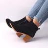 Nubuck enkellaarzen voor damesLaarzen