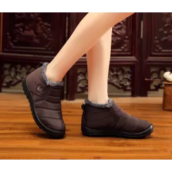 Men's anti-skid warm ankle boots waterproofShoes