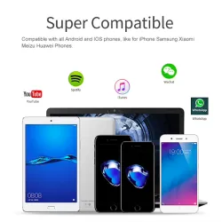 AWEI T12 Bluetooth draadloos oordopjes hoofdtelefoonOor- & hoofdtelefoons