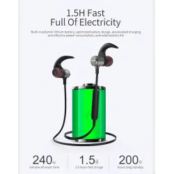 AWEI T12 Bluetooth draadloos oordopjes hoofdtelefoonOor- & hoofdtelefoons