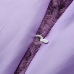 Elégante veste longue capuche - peluche - plus taille