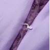 Elegante donzige lange jas met capuchon - bontjas - grote matenJassen