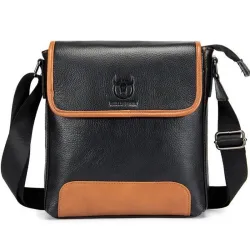 épaule en cuir véritable & sac de crossbody