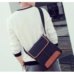 Genuine leather schouder & crossbody tasTassen