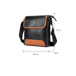 Genuine leather schouder & crossbody tasTassen