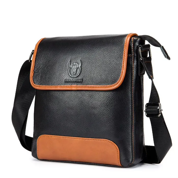 Genuine leather schouder & crossbody tasTassen