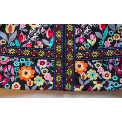 Floral design multicolor elegant short jacketJassen