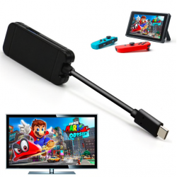 Nintendo Switch USB type C adapter charging dock USB 3.0 HD TV HDMI converter cable transferSwitch